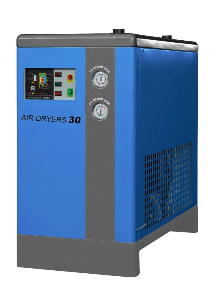Ar do secador, água de refrigeração para compressor de ar de parafuso