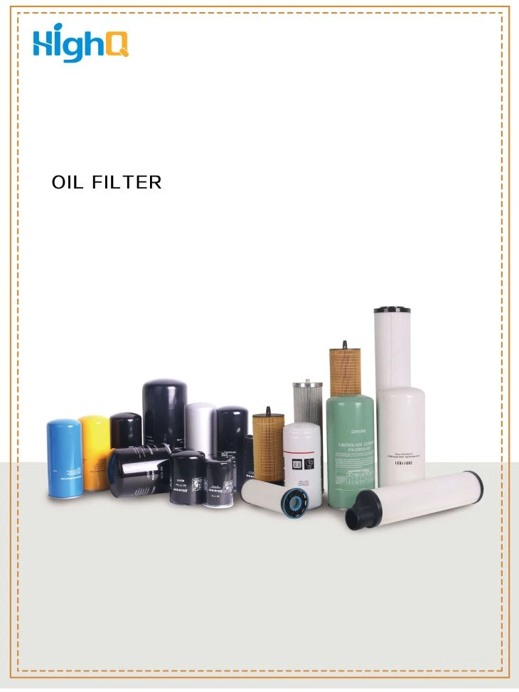Filtro de óleo para compressores de ar de parafuso