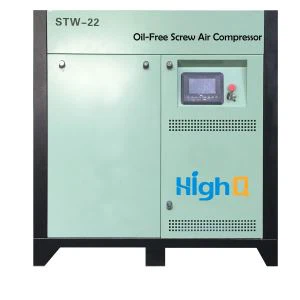 Compressor de ar de parafuso sem óleo de alta qualidade